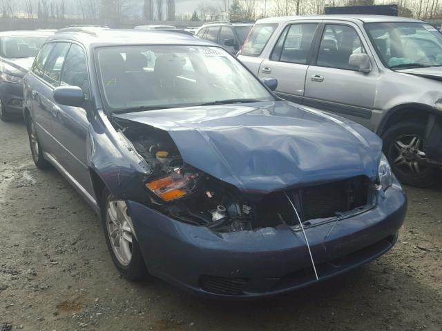 4S3BP616657312476 - 2005 SUBARU LEGACY 2.5 BLUE photo 1