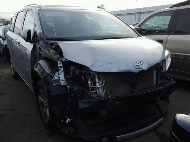 5TDKK3DC0FS593843 - 2015 TOYOTA SIENNA LE GRAY photo 1