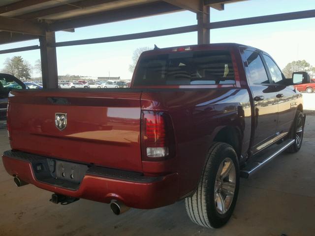 1C6RR6MT0ES149404 - 2014 RAM 1500 SPORT RED photo 4