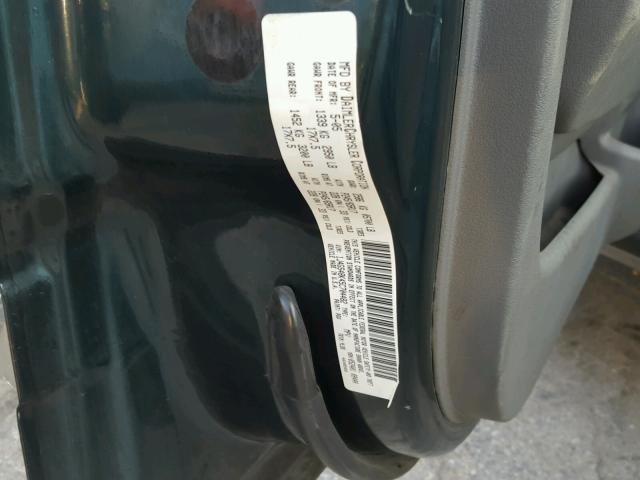 1J4GS48K45C704482 - 2005 JEEP GRAND CHER GREEN photo 10