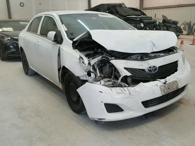 1NXBU4EE3AZ195008 - 2010 TOYOTA COROLLA BA WHITE photo 1