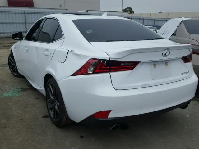 JTHBE1D20E5012413 - 2014 LEXUS IS 350 WHITE photo 3