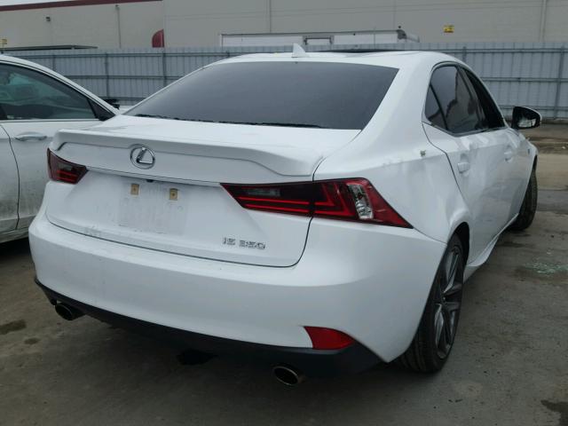 JTHBE1D20E5012413 - 2014 LEXUS IS 350 WHITE photo 4