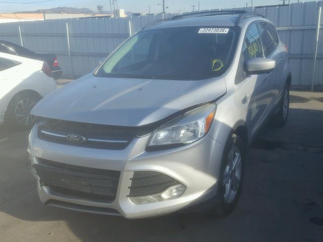 1FMCU0GX8DUB65602 - 2013 FORD ESCAPE SE SILVER photo 2