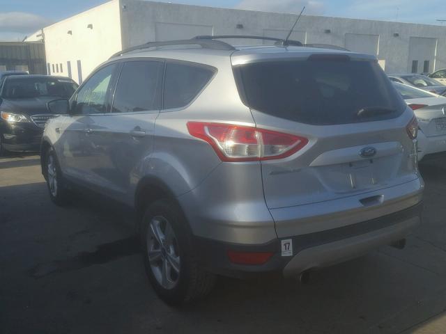 1FMCU0GX8DUB65602 - 2013 FORD ESCAPE SE SILVER photo 3