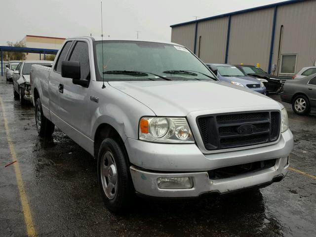 1FTRX12W15NA80980 - 2005 FORD F150 SILVER photo 1