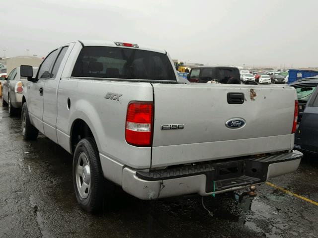 1FTRX12W15NA80980 - 2005 FORD F150 SILVER photo 3