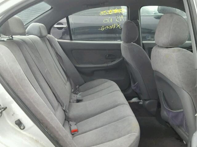 KMHDN45D56U158322 - 2006 HYUNDAI ELANTRA GL SILVER photo 6