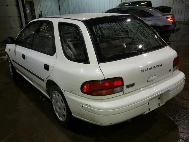 JF1GF4359XH810207 - 1999 SUBARU IMPREZA L WHITE photo 3