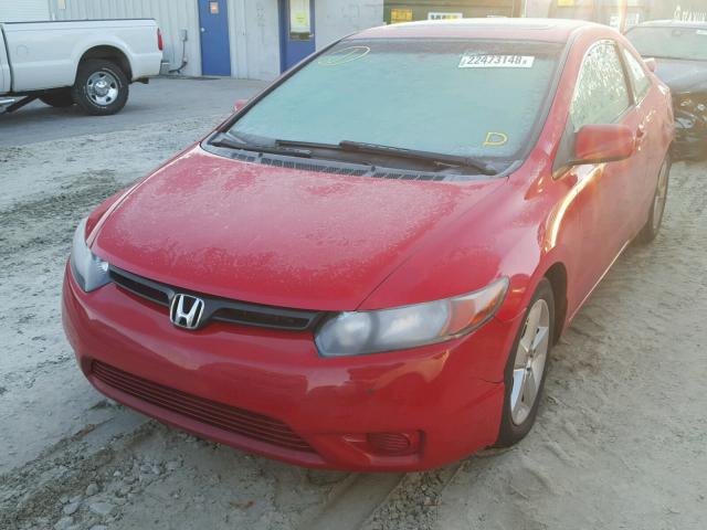 2HGFG128X7H541854 - 2007 HONDA CIVIC EX Qırmızı foto 2
