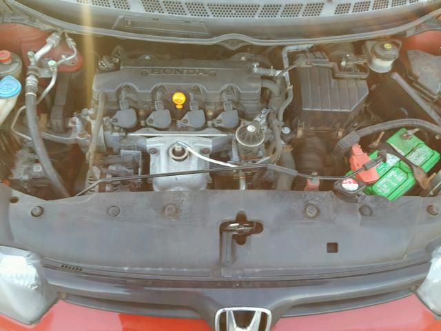 2HGFG128X7H541854 - 2007 HONDA CIVIC EX Qırmızı foto 7