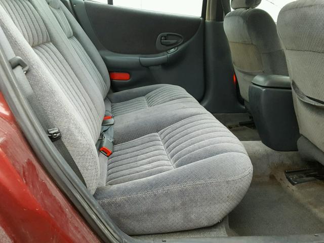 1G2WP52K2YF351118 - 2000 PONTIAC GRAND PRIX BURGUNDY photo 6