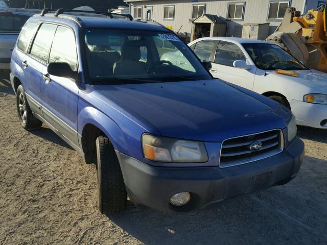 JF1SG63623H716711 - 2003 SUBARU FORESTER 2 BLUE photo 1