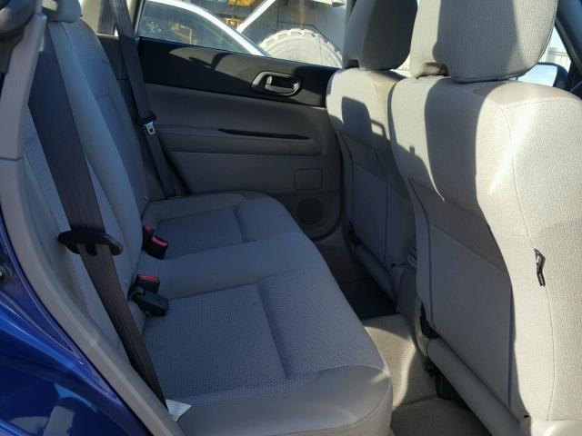 JF1SG63623H716711 - 2003 SUBARU FORESTER 2 BLUE photo 6