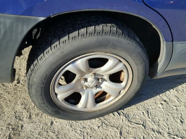 JF1SG63623H716711 - 2003 SUBARU FORESTER 2 BLUE photo 9