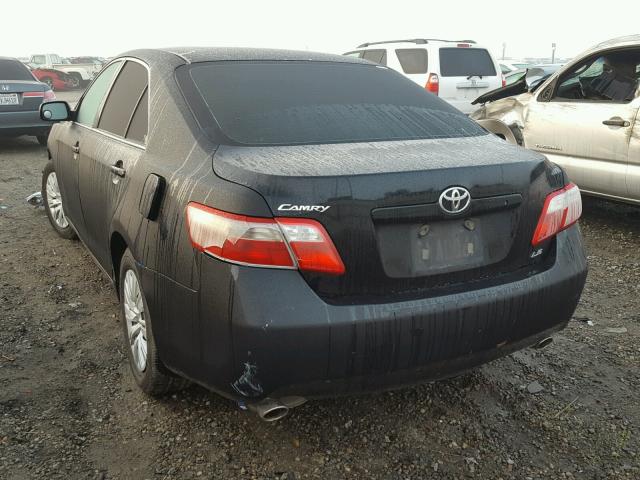 4T1BK46K57U528876 - 2007 TOYOTA CAMRY NEW BLACK photo 3