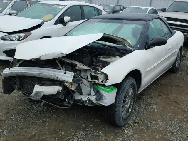 1C3EL55R45N602397 - 2005 CHRYSLER SEBRING TO WHITE photo 2