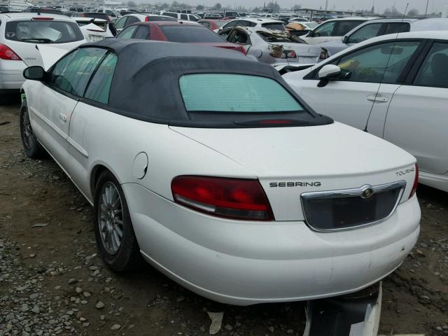 1C3EL55R45N602397 - 2005 CHRYSLER SEBRING TO WHITE photo 3