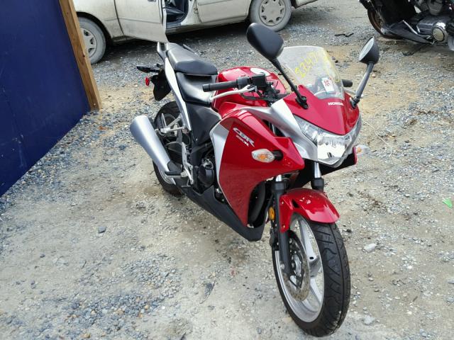 MLHMC4104C5208675 - 2012 HONDA CBR250 R RED photo 1