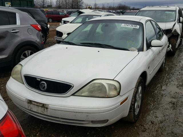 1MEFM55SX2G600930 - 2002 MERCURY SABLE LS P WHITE photo 2