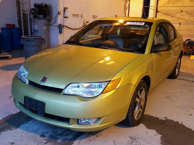 1G8AW14F64Z159799 - 2004 SATURN ION LEVEL GREEN photo 2