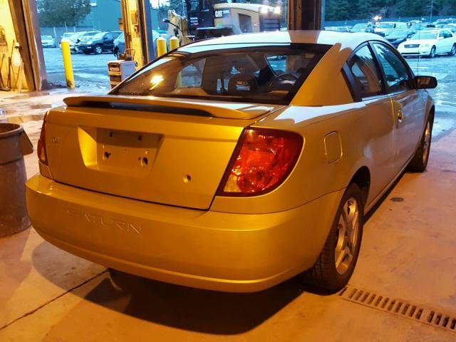 1G8AW14F64Z159799 - 2004 SATURN ION LEVEL GREEN photo 4