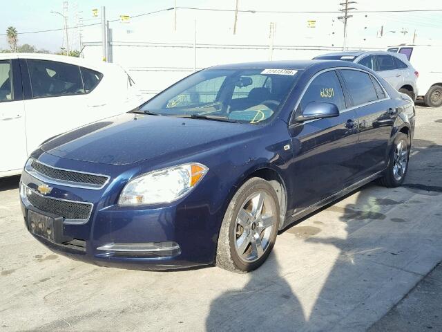 1G1ZH57B38F163716 - 2008 CHEVROLET MALIBU 1LT 蓝色 照片 2