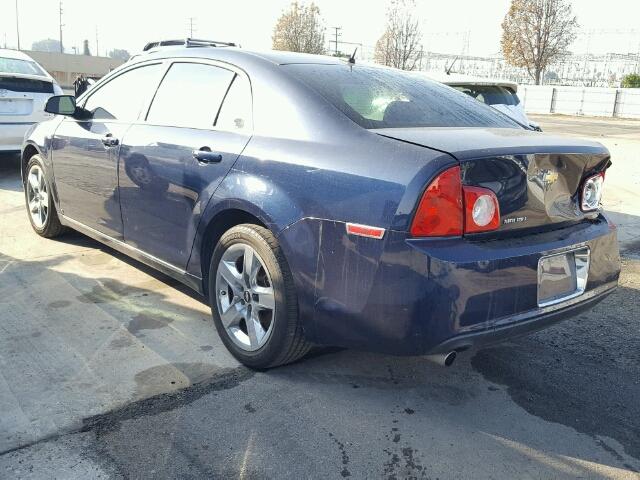 1G1ZH57B38F163716 - 2008 CHEVROLET MALIBU 1LT BLUE photo 3