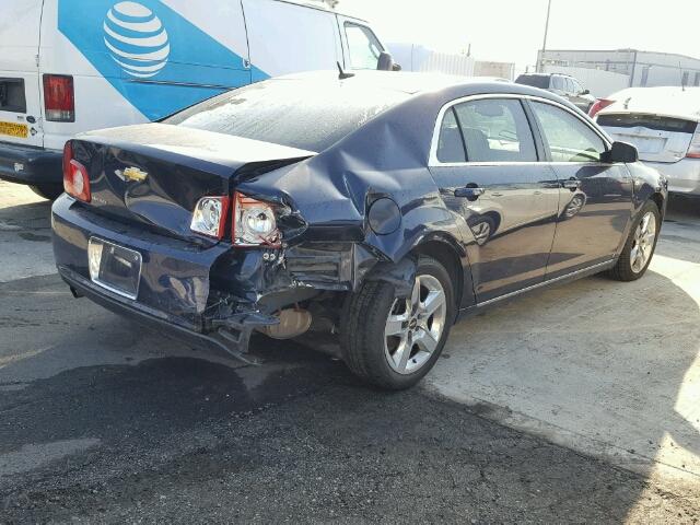 1G1ZH57B38F163716 - 2008 CHEVROLET MALIBU 1LT 蓝色 照片 4