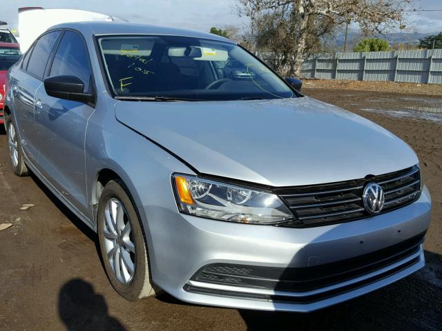 3VWD17AJ0FM334997 - 2015 VOLKSWAGEN JETTA SE SILVER photo 1