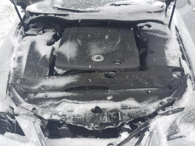 JTHCK262162000581 - 2006 LEXUS IS 250 SILVER photo 7