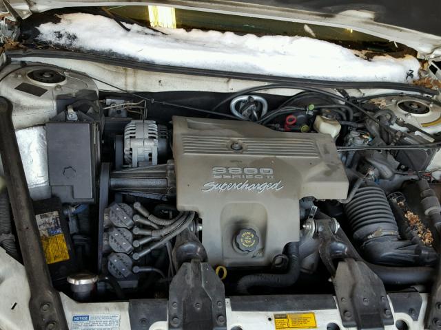 2G4WF5213W1473461 - 1998 BUICK REGAL GS WHITE photo 7