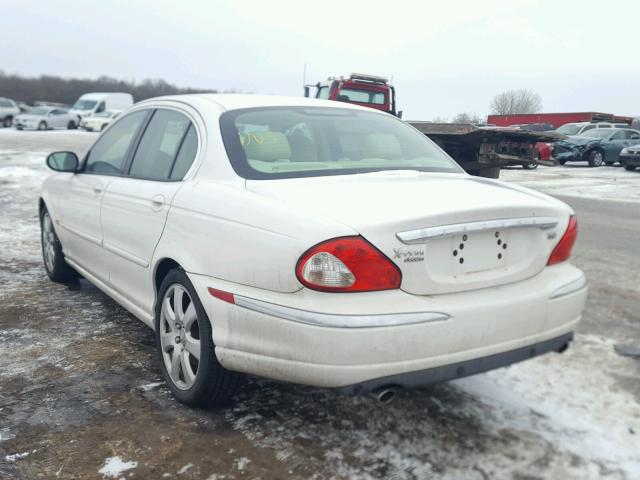 SAJWA51A76WE95416 - 2006 JAGUAR X-TYPE 3.0 WHITE photo 3