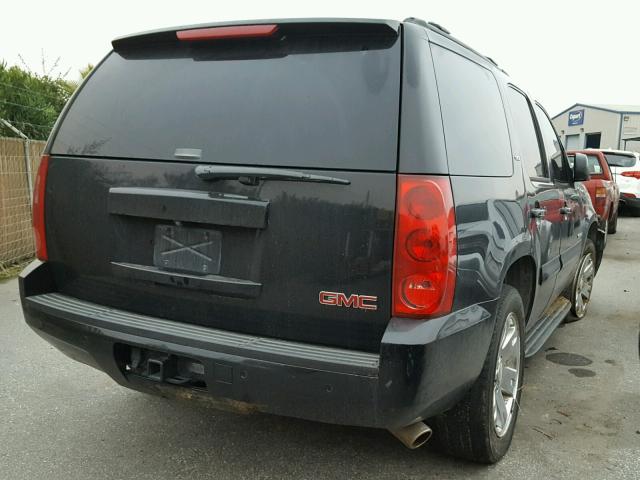 1GKFK13047J112718 - 2007 GMC YUKON BLACK photo 4