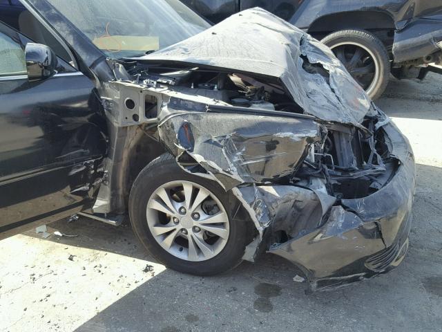 4T1BF32K25U089427 - 2005 TOYOTA CAMRY LE BLACK photo 9