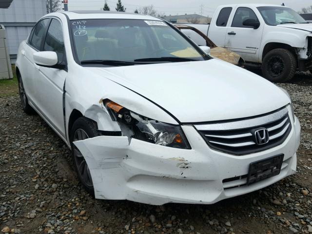 1HGCP2F75CA170718 - 2012 HONDA ACCORD EX WHITE photo 1