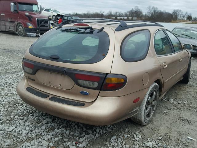 1FALP58S4TG259068 - 1996 FORD TAURUS LX GOLD photo 4