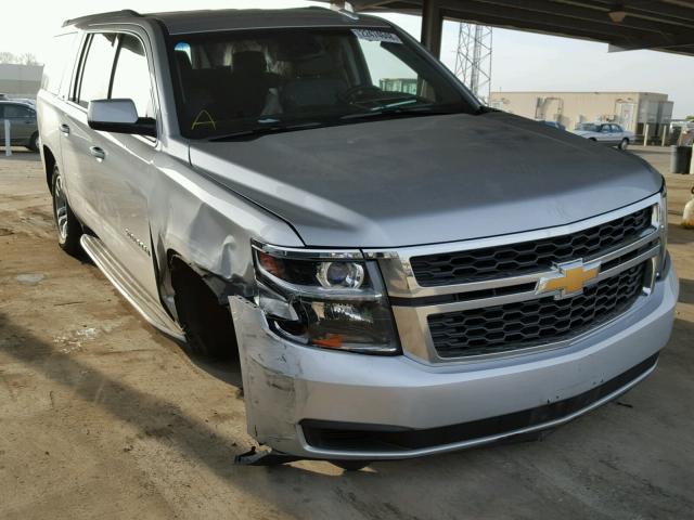 1GNSCJKC1FR539395 - 2015 CHEVROLET SUBURBAN C SILVER photo 1