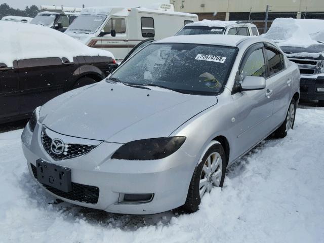 JM1BK32F671683767 - 2007 MAZDA 3 I SILVER photo 2