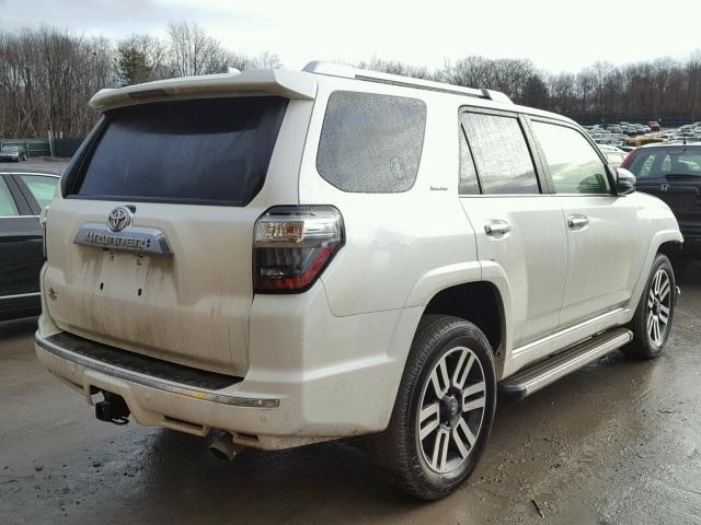 JTEBU5JR8G5307531 - 2016 TOYOTA 4RUNNER SR WHITE photo 4