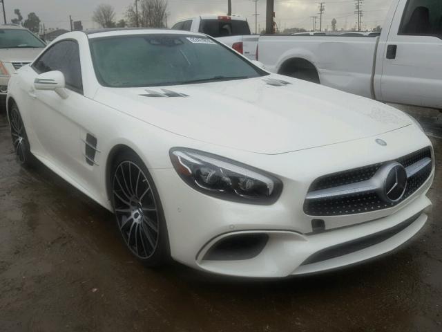 WDDJK7DA0HF048879 - 2017 MERCEDES-BENZ SL 550 WHITE photo 1