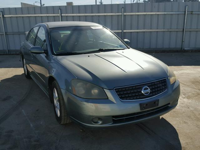 1N4AL11D75C185453 - 2005 NISSAN ALTIMA S GREEN photo 1