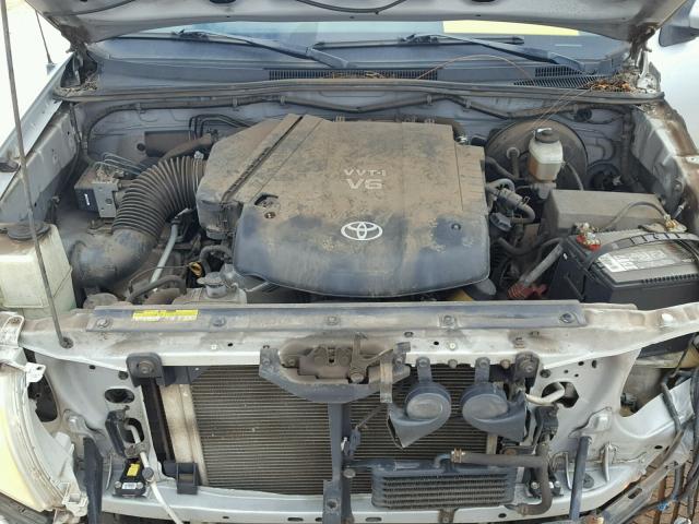 5TELU42NX8Z474454 - 2008 TOYOTA TACOMA DOU SILVER photo 7