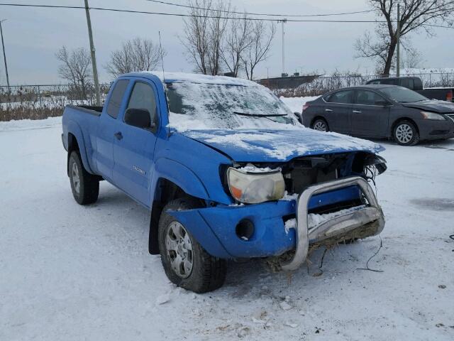 5TEUU42N67Z381238 - 2007 TOYOTA TACOMA ACC BLUE photo 1