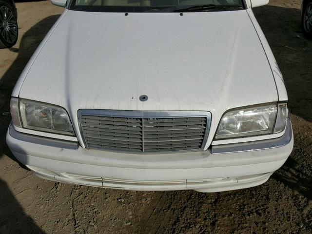 WDBHA24G8YA826506 - 2000 MERCEDES-BENZ C 230 WHITE photo 7