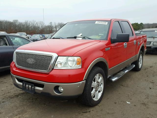 1FTPW125X6KB53428 - 2006 FORD F150 SUPER RED photo 2