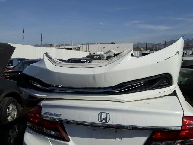 19XFB2F59EE216219 - 2014 HONDA CIVIC LX WHITE photo 9