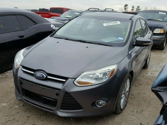 1FAHP3H26CL348724 - 2012 FORD FOCUS SEL BLACK photo 2