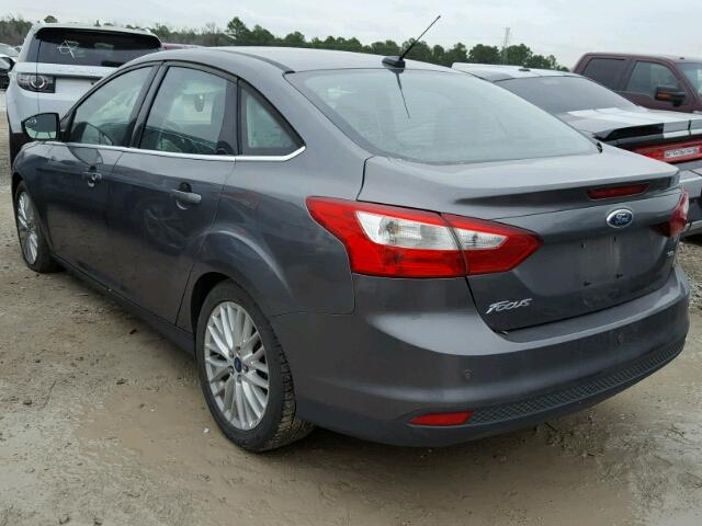 1FAHP3H26CL348724 - 2012 FORD FOCUS SEL BLACK photo 3