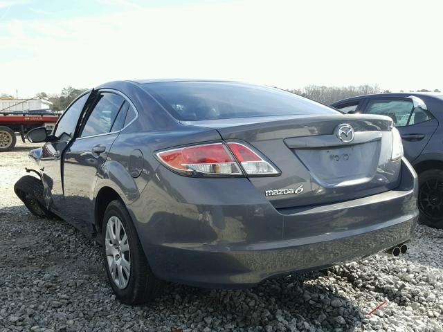 1YVHZ8BH1B5M20232 - 2011 MAZDA 6 I GRAY photo 3